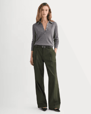 Green pants lifestyle